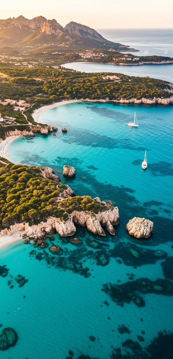 Costa Smeralda coastline
