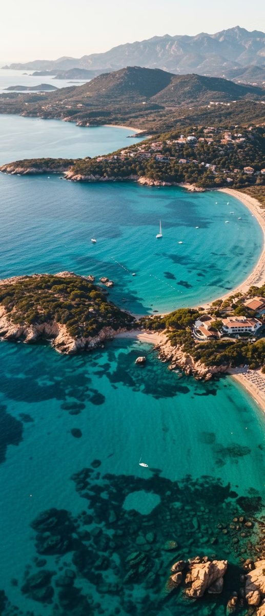 Sardinian coastline