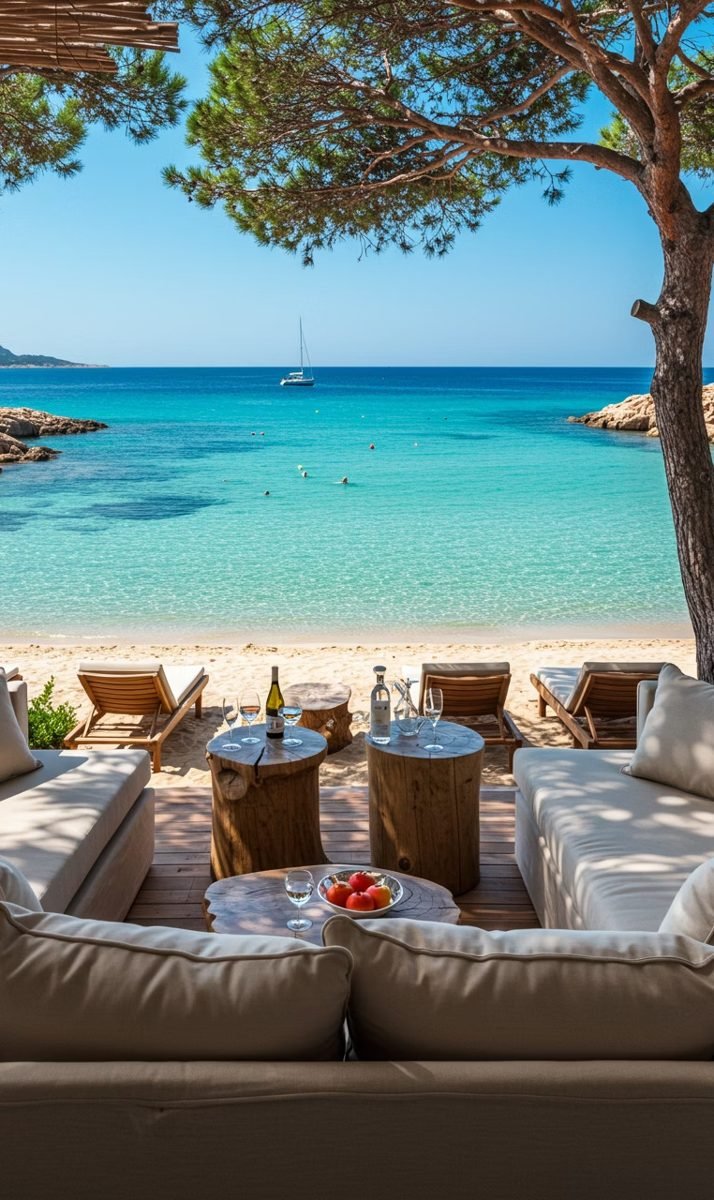 Secluded beach on the Costa Smeralda